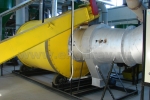 Сушильный барабан комплекса БАСК-1,2-2 производительностью 1,5 т/ч